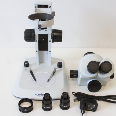 Estereomicroscópio Trinocular Zoom 180X LM360TZ detalhe