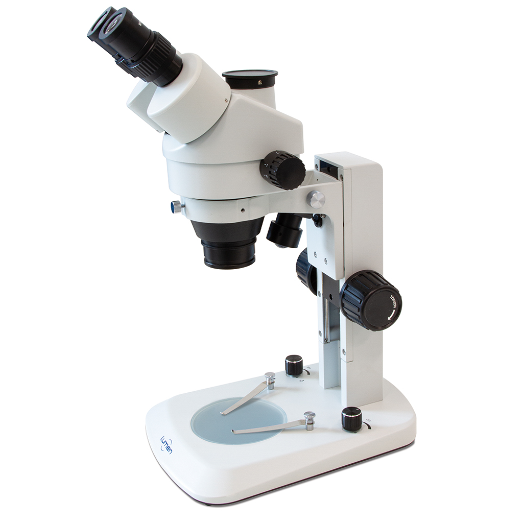 O estereomicroscópio trinocular zoom LM360TZ são unidades que possibilitam uma visualização tridimensional,de baixa ampliação.
